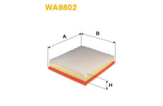 Vzduchový filtr WIX FILTERS WA9802