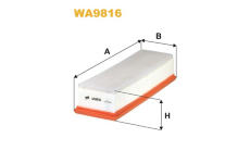 Vzduchový filtr WIX FILTERS WA9816