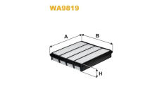 Vzduchový filtr WIX FILTERS WA9819