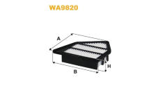 Vzduchový filtr WIX FILTERS WA9820