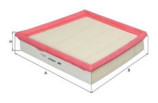 Vzduchový filtr WIX FILTERS WA9837