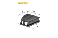 Vzduchový filtr WIX FILTERS WA9839