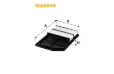 Vzduchový filtr WIX FILTERS WA9840