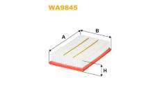 Vzduchový filtr WIX FILTERS WA9845