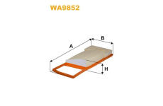 Vzduchový filtr WIX FILTERS WA9852