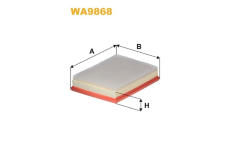 Vzduchový filtr WIX FILTERS WA9868