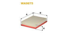 Vzduchový filtr WIX FILTERS WA9875