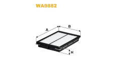 Vzduchový filtr WIX FILTERS WA9882