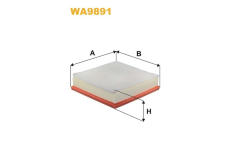 Vzduchový filtr WIX FILTERS WA9891