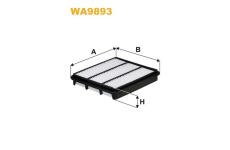 Vzduchový filtr WIX FILTERS WA9893