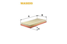 Vzduchový filtr WIX FILTERS WA9899