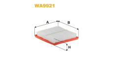 Vzduchový filtr WIX FILTERS WA9921
