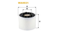 Vzduchový filtr WIX FILTERS WA9931