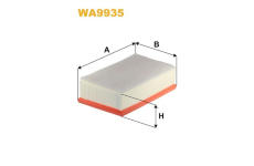 Vzduchový filtr WIX FILTERS WA9935