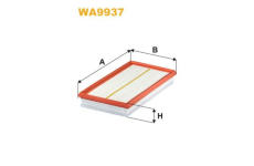 Vzduchový filtr WIX FILTERS WA9937