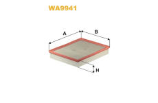 Vzduchový filtr WIX FILTERS WA9941