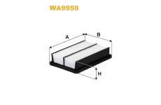 Vzduchový filtr WIX FILTERS WA9950