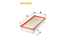 Vzduchový filtr WIX FILTERS WA9961