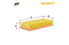 Vzduchový filtr WIX FILTERS WA9977