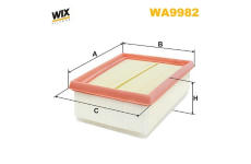 Vzduchový filtr WIX FILTERS WA9982