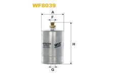 Palivový filtr WIX FILTERS WF8039