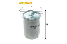 Palivový filtr WIX FILTERS WF8043