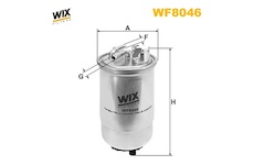 palivovy filtr WIX FILTERS WF8046