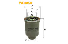 palivovy filtr WIX FILTERS WF8058