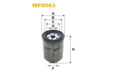 palivovy filtr WIX FILTERS WF8063