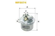 Palivový filtr WIX FILTERS WF8074