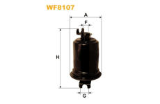 Palivový filtr WIX FILTERS WF8107