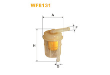 Palivový filtr WIX FILTERS WF8131