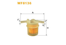 Palivový filtr WIX FILTERS WF8136