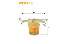 Palivový filtr WIX FILTERS WF8136