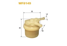 Palivový filtr WIX FILTERS WF8149