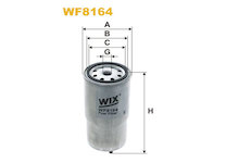 palivovy filtr WIX FILTERS WF8164