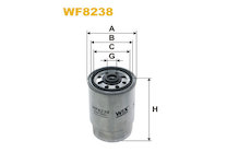 palivovy filtr WIX FILTERS WF8238
