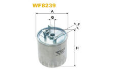 Palivový filter WIX FILTERS WF8239