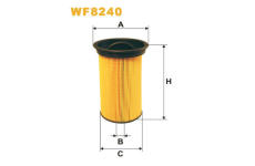 palivovy filtr WIX FILTERS WF8240