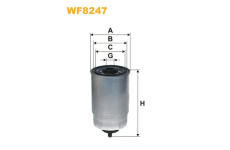 Palivový filtr WIX FILTERS WF8247