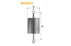 Palivový filtr WIX FILTERS WF8251
