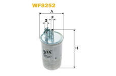 Palivový filtr WIX FILTERS WF8252
