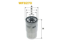 palivovy filtr WIX FILTERS WF8270