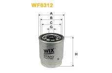 Palivový filtr WIX FILTERS WF8312