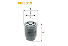 palivovy filtr WIX FILTERS WF8319