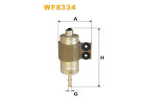 Palivový filter WIX FILTERS WF8334