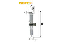 Palivový filtr WIX FILTERS WF8338