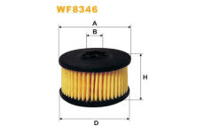 Palivový filtr WIX FILTERS WF8346