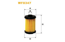 Palivový filtr WIX FILTERS WF8347