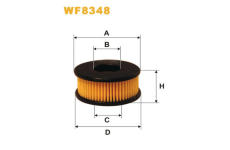 Palivový filter WIX FILTERS WF8348